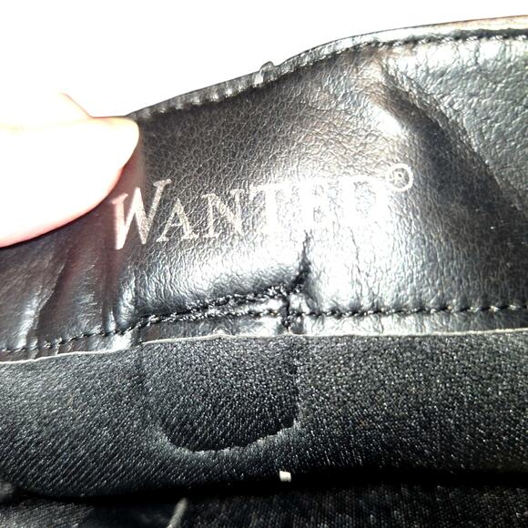 Wanted 10 Black Women's Knee Length Riding Boot - Picture 5 of 7